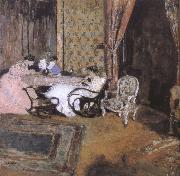 Three women in the sitting room Edouard Vuillard